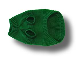 Green Dog Sweater