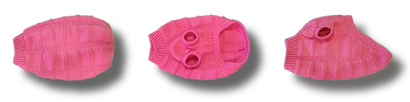 Pink Dog Sweaters
