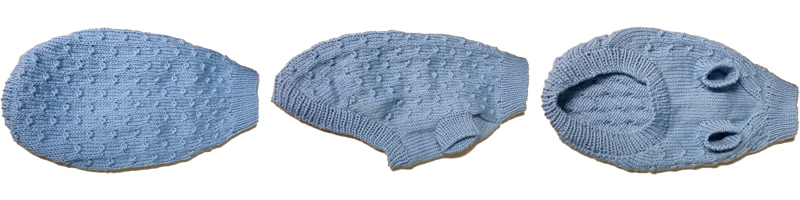 Light Blue Dog Sweaters