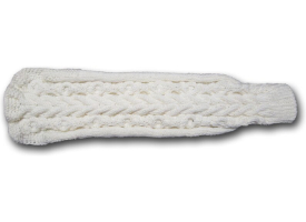 White Dog Sweater