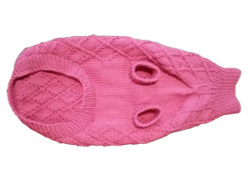 Pink Dog Sweater