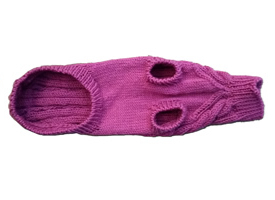 Purple Dog Sweater