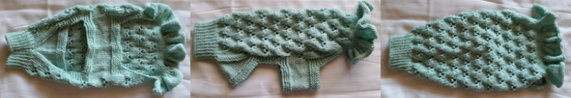 Light Green Dog Sweaters