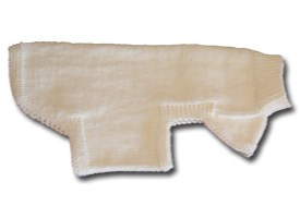 Ivory Dog Sweater