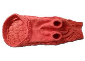 Orange Dog Sweater